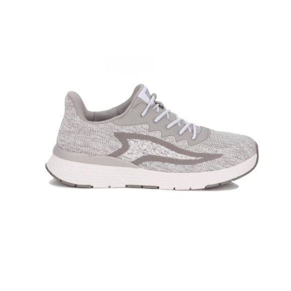 Drew Explore II Men's Hand's Free Sneaker - Grey/White Mesh Combo